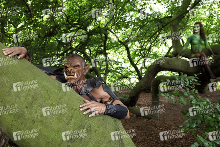 GEEK ART: Märchenwald / Enchanted Forest Bodypainting