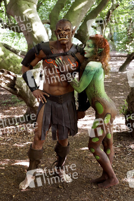GEEK ART: Märchenwald / Enchanted Forest Bodypainting