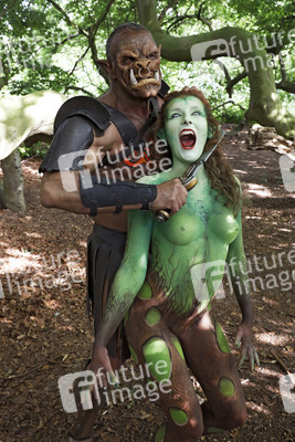 GEEK ART: Märchenwald / Enchanted Forest Bodypainting