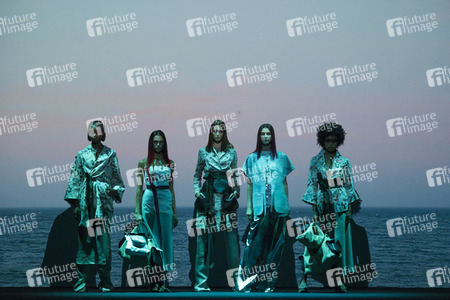Marcos Luengo Fashion Show auf der Mercedes-Benz Fashion Week Madrid Spring/Summer 2019
