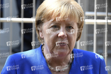 Angela Merkel besucht Caritas Zentrum in Köln