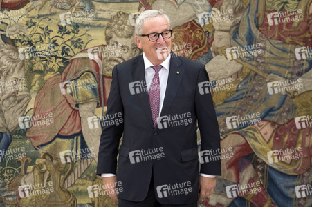 Empfang mit König Felipe und Jean-Claude Juncker in Madrid