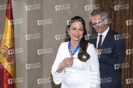 Preisverleihung an Gloria Estefan in Madrid