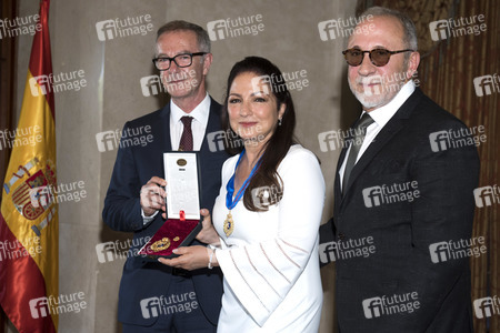 Preisverleihung an Gloria Estefan in Madrid