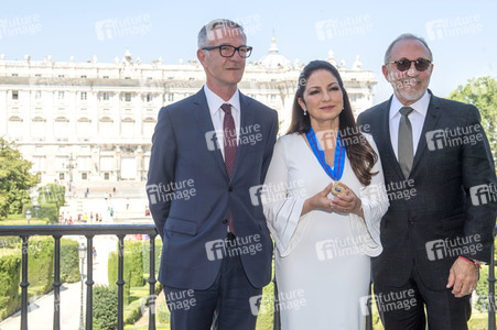 Preisverleihung an Gloria Estefan in Madrid
