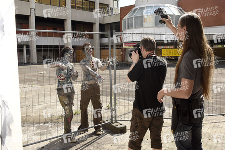 GEEK ART: Zombie-Apokalypse / Zombie Apocalypse Bodypainting