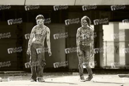 GEEK ART: Zombie-Apokalypse / Zombie Apocalypse Bodypainting