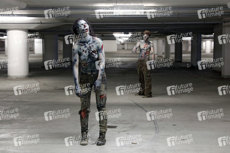 GEEK ART: Zombie-Apokalypse / Zombie Apocalypse Bodypainting