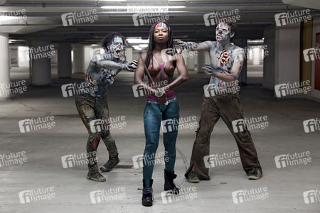 GEEK ART: Zombie-Apokalypse / Zombie Apocalypse Bodypainting