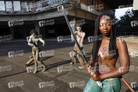 GEEK ART: Zombie-Apokalypse / Zombie Apocalypse Bodypainting