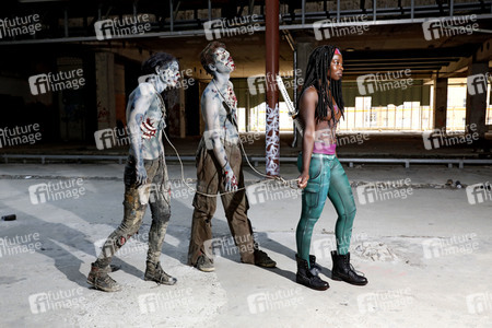GEEK ART: Zombie-Apokalypse / Zombie Apocalypse Bodypainting