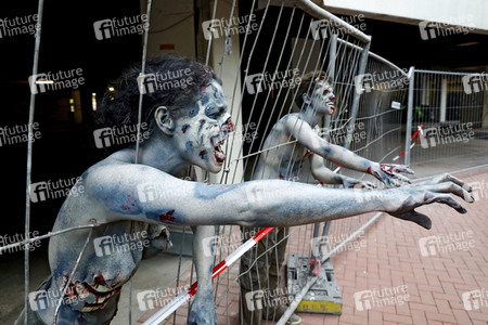GEEK ART: Zombie-Apokalypse / Zombie Apocalypse Bodypainting