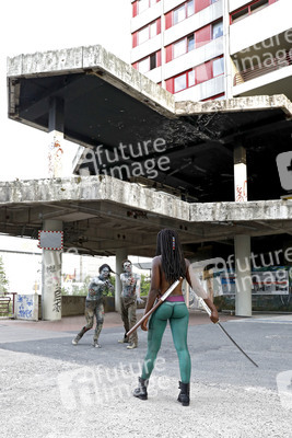 GEEK ART: Zombie-Apokalypse / Zombie Apocalypse Bodypainting