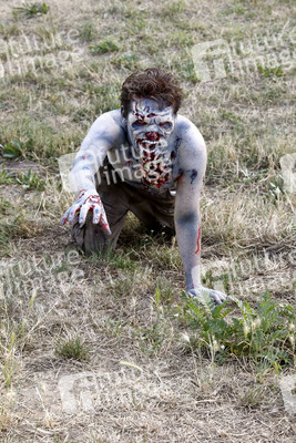 GEEK ART: Zombie-Apokalypse / Zombie Apocalypse Bodypainting