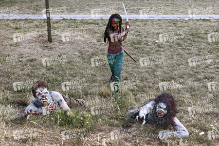 GEEK ART: Zombie-Apokalypse / Zombie Apocalypse Bodypainting