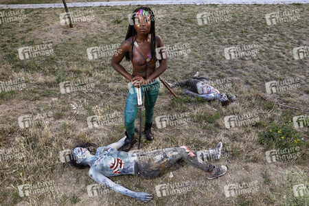 GEEK ART: Zombie-Apokalypse / Zombie Apocalypse Bodypainting