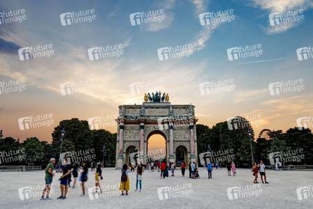 Arc de Triomphe du Carrousel in Paris