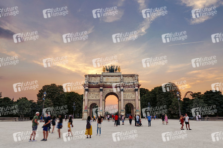 Arc de Triomphe du Carrousel in Paris