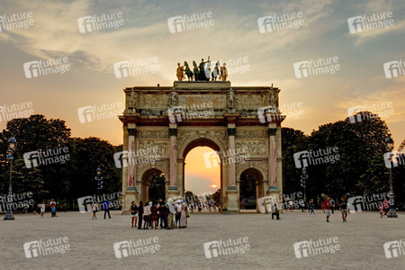 Arc de Triomphe du Carrousel in Paris