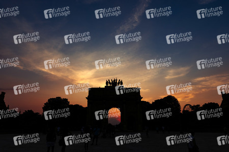 Arc de Triomphe du Carrousel in Paris