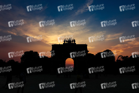 Arc de Triomphe du Carrousel in Paris