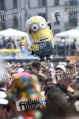 Street Parade 2018 in Zürich