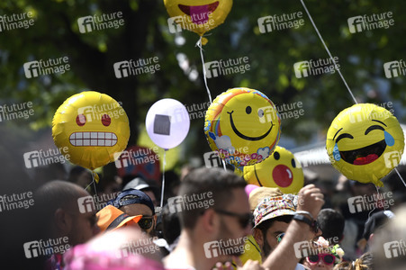Street Parade 2018 in Zürich