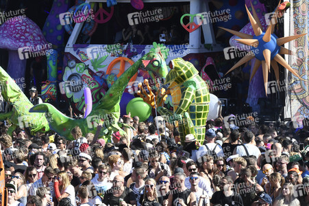 Street Parade 2018 in Zürich