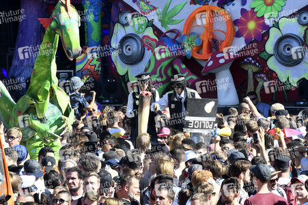 Street Parade 2018 in Zürich