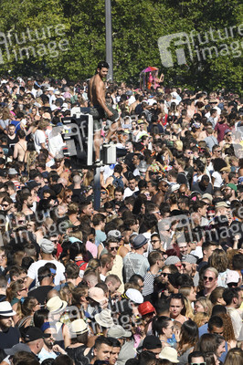 Street Parade 2018 in Zürich