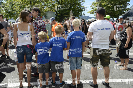 Street Parade 2018 in Zürich