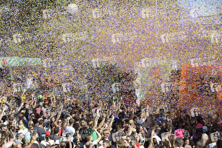 Street Parade 2018 in Zürich