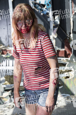 Cosplay-Photoshooting 'The Walking Dead' in Hannover