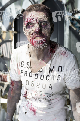 Cosplay-Photoshooting 'The Walking Dead' in Hannover