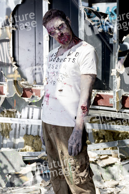 Cosplay-Photoshooting 'The Walking Dead' in Hannover