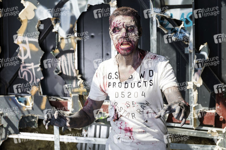 Cosplay-Photoshooting 'The Walking Dead' in Hannover