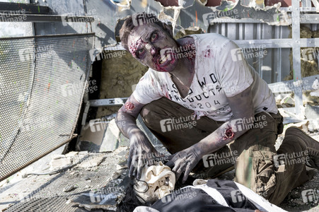 Cosplay-Photoshooting 'The Walking Dead' in Hannover