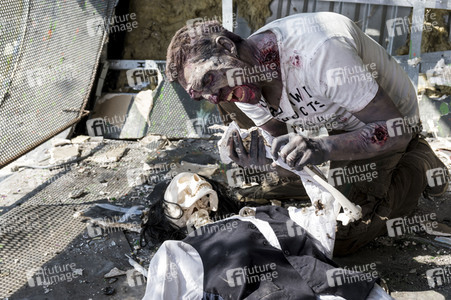 Cosplay-Photoshooting 'The Walking Dead' in Hannover