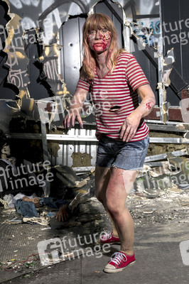 Cosplay-Photoshooting 'The Walking Dead' in Hannover
