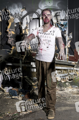Cosplay-Photoshooting 'The Walking Dead' in Hannover
