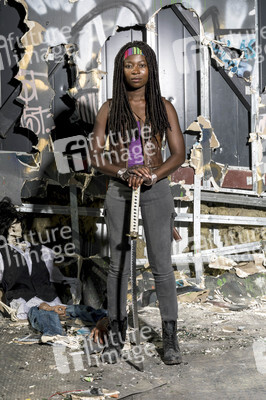 Cosplay-Photoshooting 'The Walking Dead' in Hannover