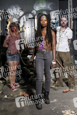 Cosplay-Photoshooting 'The Walking Dead' in Hannover