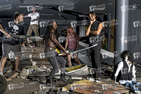 Cosplay-Photoshooting 'The Walking Dead' in Hannover