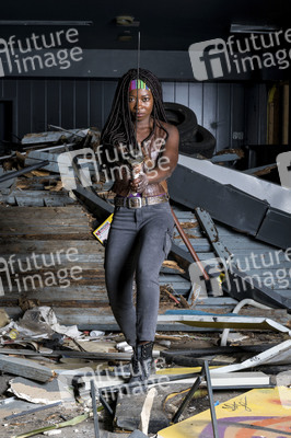 Cosplay-Photoshooting 'The Walking Dead' in Hannover
