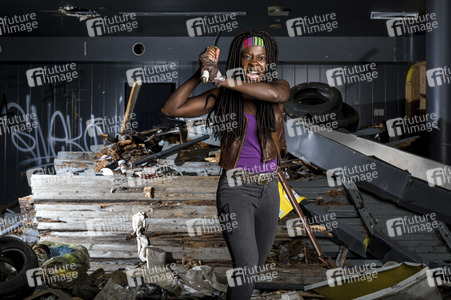 Cosplay-Photoshooting 'The Walking Dead' in Hannover