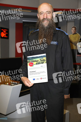 Übergabe von EU-Fördergeldern für Star Trek Museum in Bad Münder