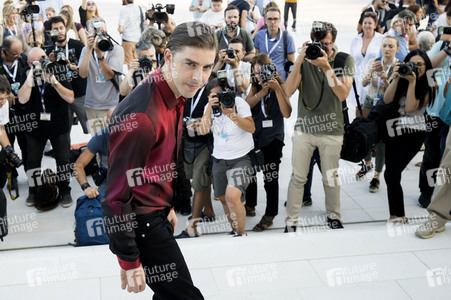 Photocall mit Michele Riondino, Internationale Filmfestspiele von Venedig 2018