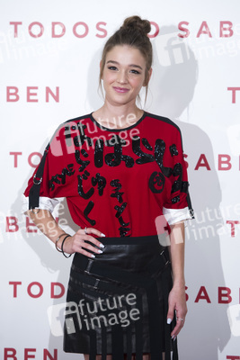 Photocall 'Offenes Geheimnis' in Madrid