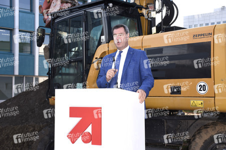 ProSiebenSat1 Media SE Spatenanstich in Unterföhring