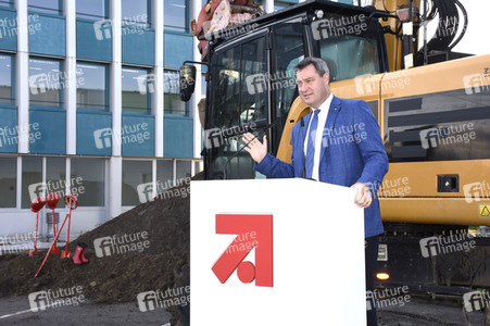 ProSiebenSat1 Media SE Spatenanstich in Unterföhring